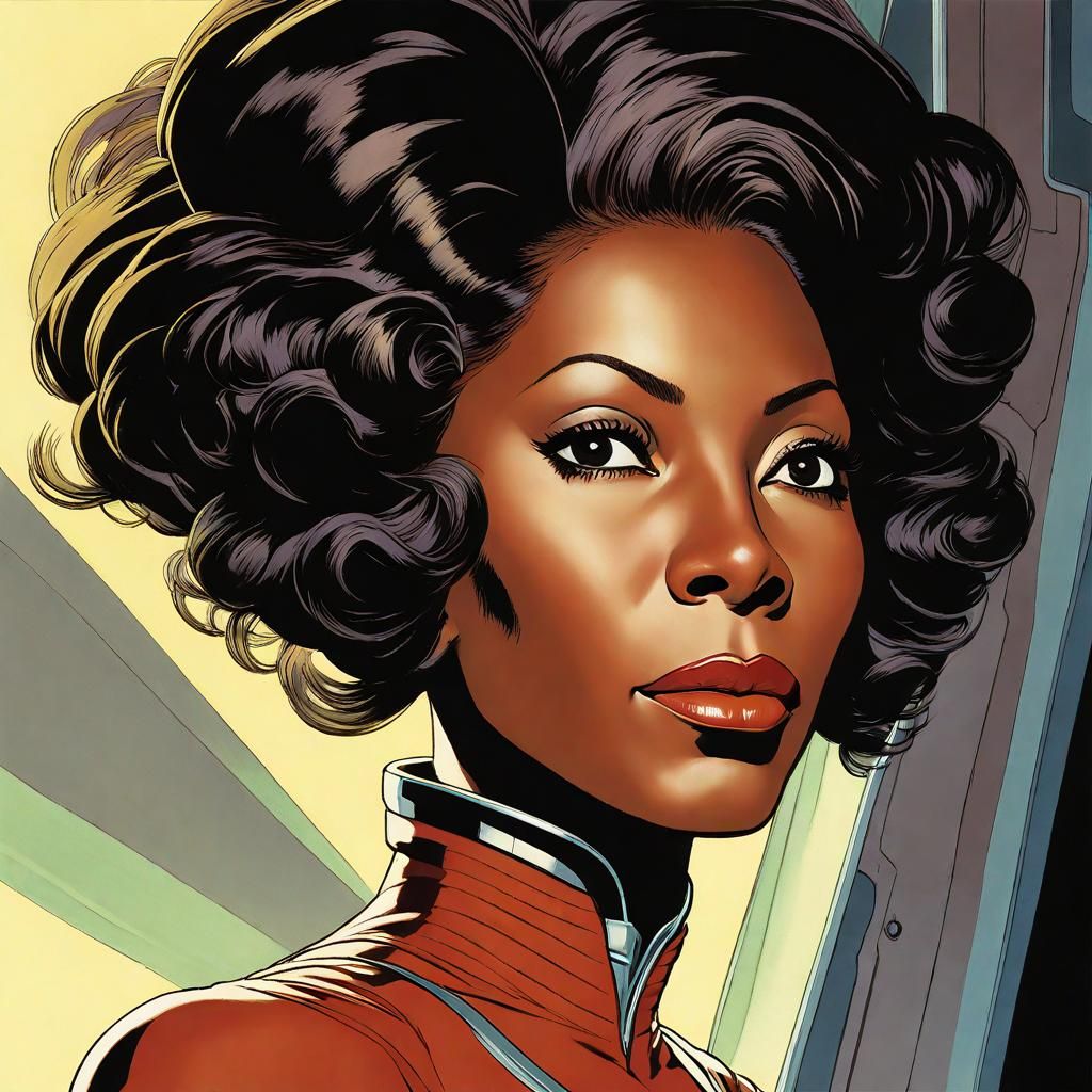 Captain Carol Freeman. Retro Trek