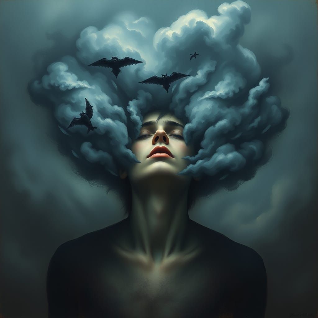 Anxiety: A Surrealist and Dystopian Impression