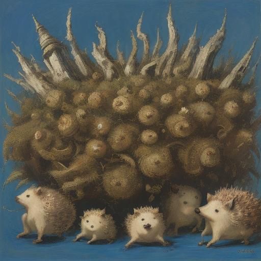 Hedgehogs in a Hedge Fund: An Artistic Allegory