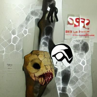 Femur Bone Fracture Medical Illustration