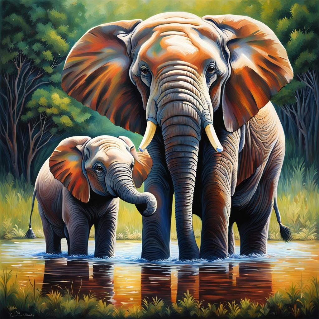 A trip to the watering hole