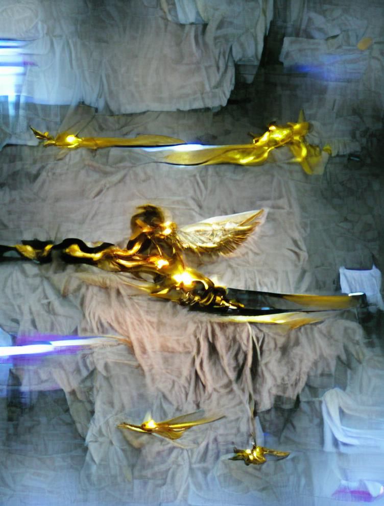 The Angels Dark Gold Awakening Sword