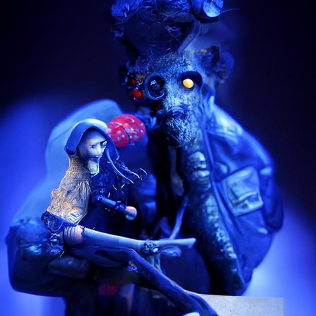 Eldritch Mushroom Trip: Golden Hour Diorama