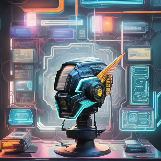 Cyberpunk Thunderbird 5 in Translucent Polycarbonate