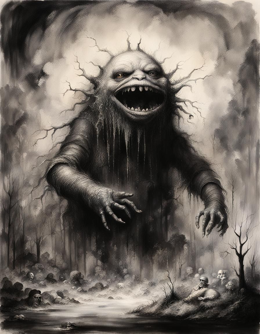 Giddy Goblin in Grunge Style