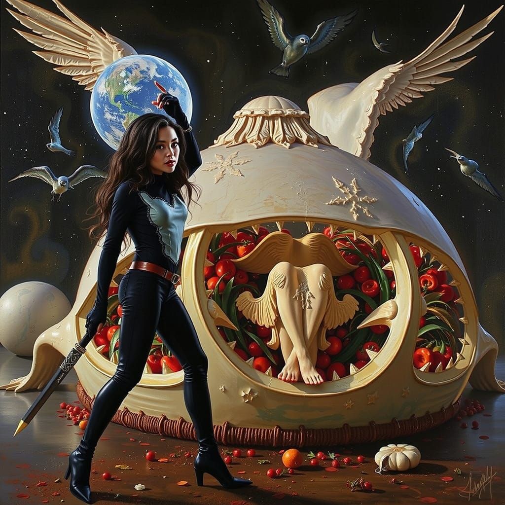 Hyperrealistic Masterpiece of Vivid Colors and Sharp Detail