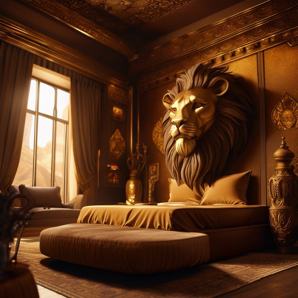 My Africa Theme Bedroom