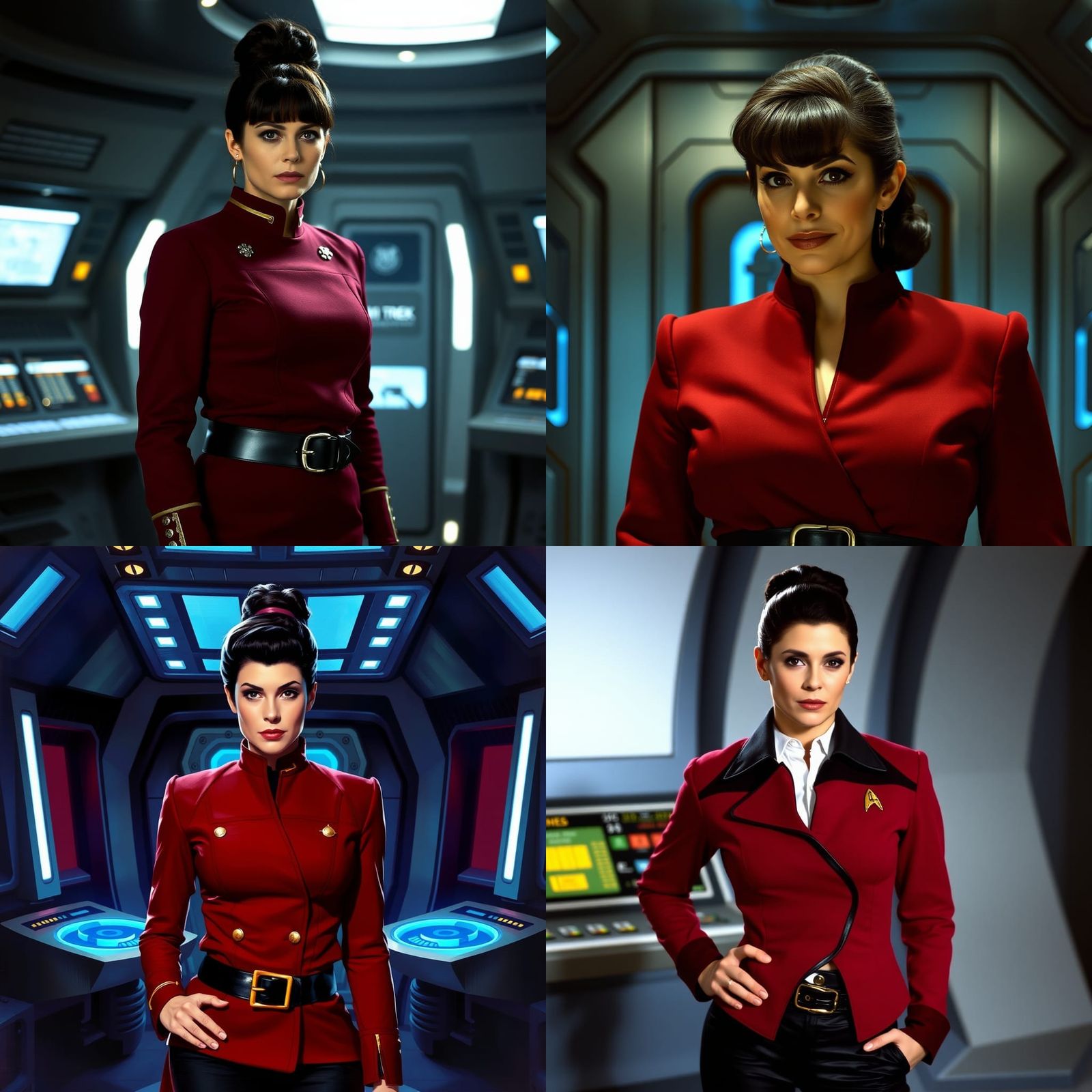 Saavik in Transporter Room Publicity Photo