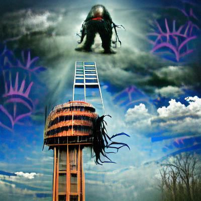 Abstract Image Generated from Simple Prompt