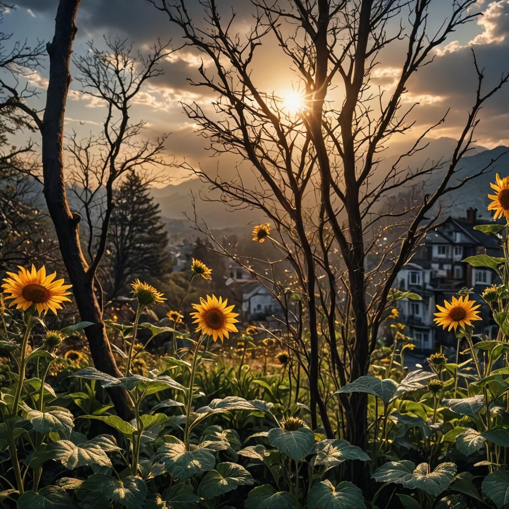 Hyperrealistic Sun with Intricate Details in HDR