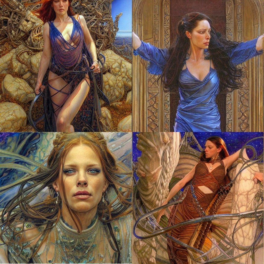 Epic Fantasy Art in Classical Style