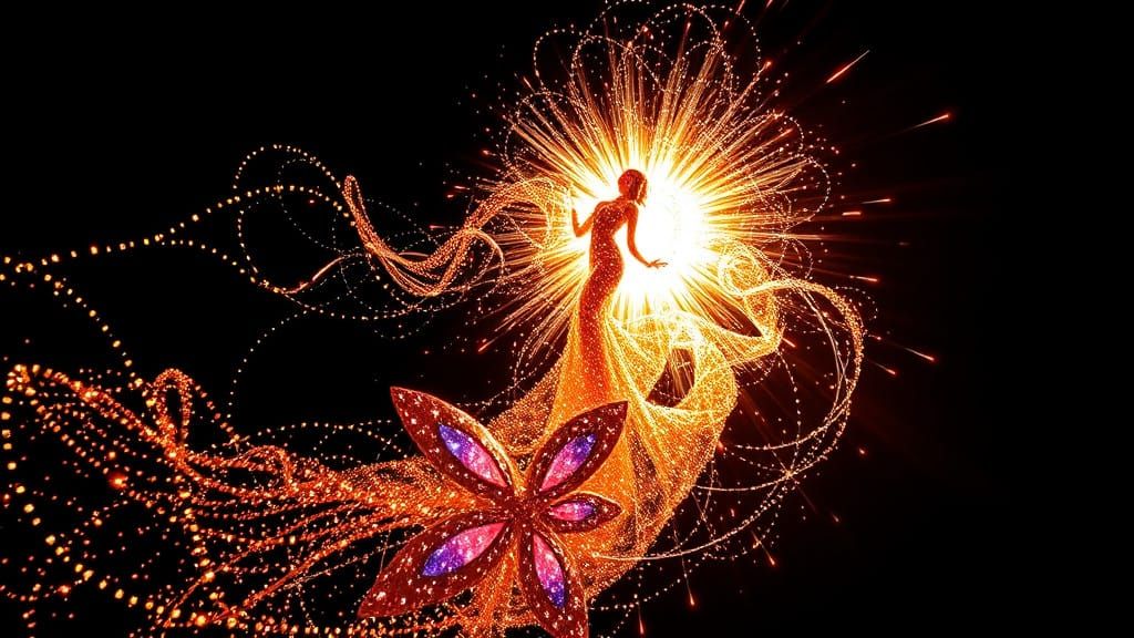 sparkletwinkly corona plasma threads wrapping full body  inf...