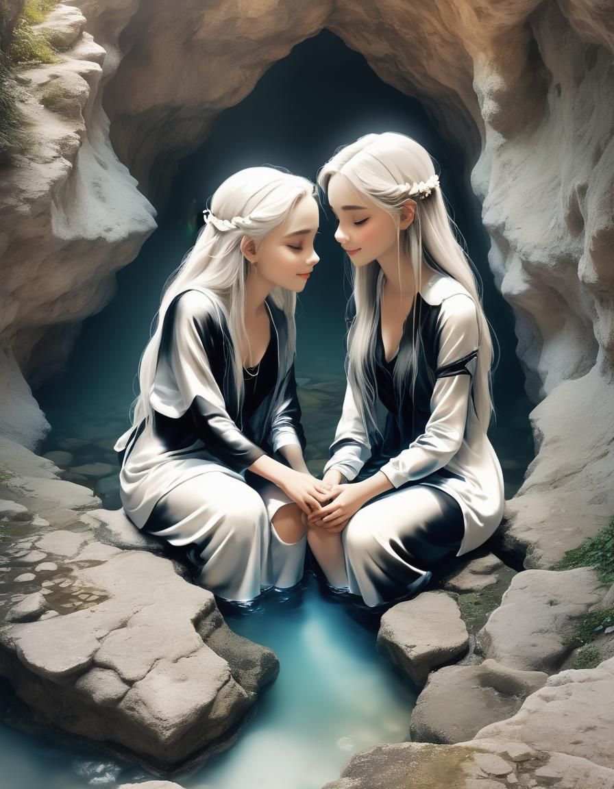 Eternal Lovers in Cavepearl Grotto