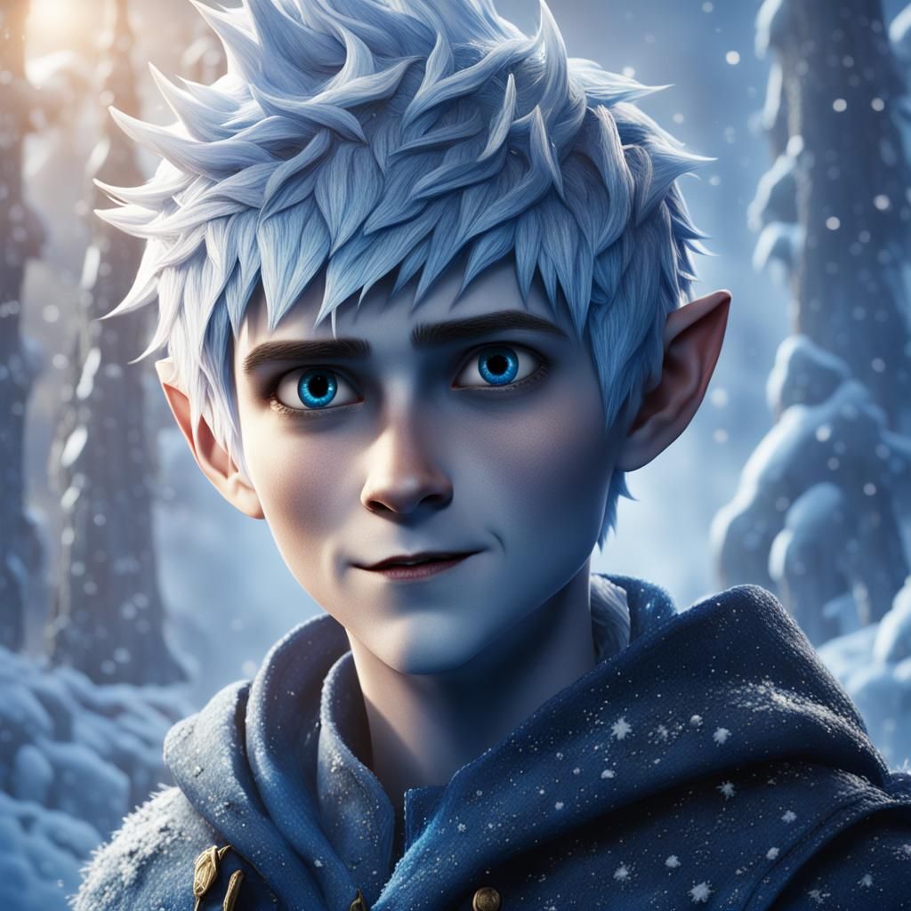 Jack Frost: Detailed Matte Painting in 8K