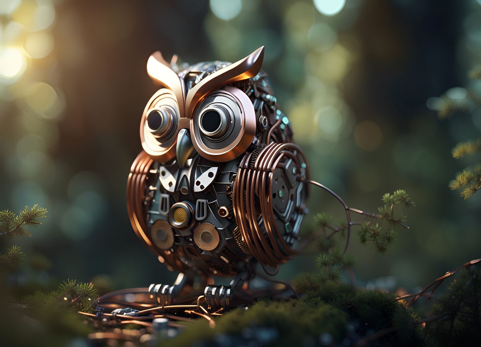 Owl, Sustainable Art; Repurposed scrap metals ♻️