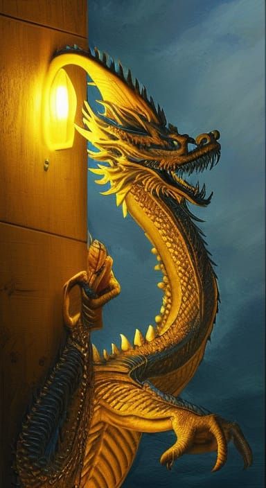 It seems it can come from the wall.