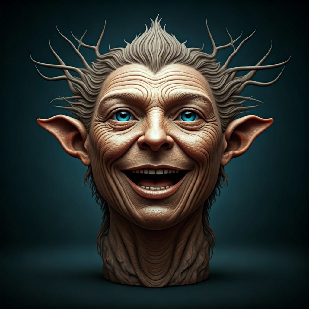 Hyperrealistic Sculptures of Mythical Creatures and Musician...