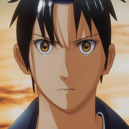 Hinata Hyuga Digital Anime Illustration