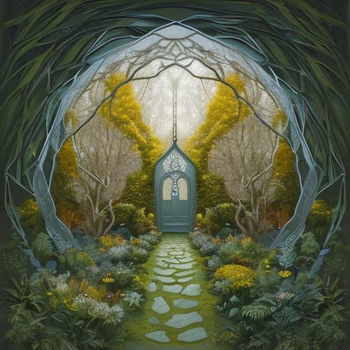 Entwined Hearts in Autumnal Velvet Architecture