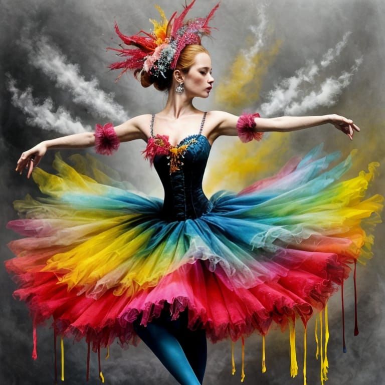 Swanhilda in Coppelia: A Vibrant Ballet Scene