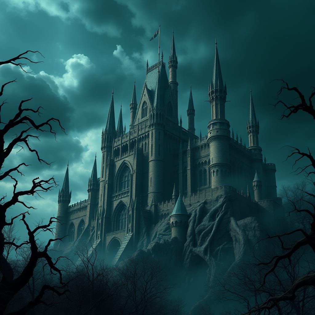 Majestic Clan Fortress Van Helzing in Perpetual Twilight