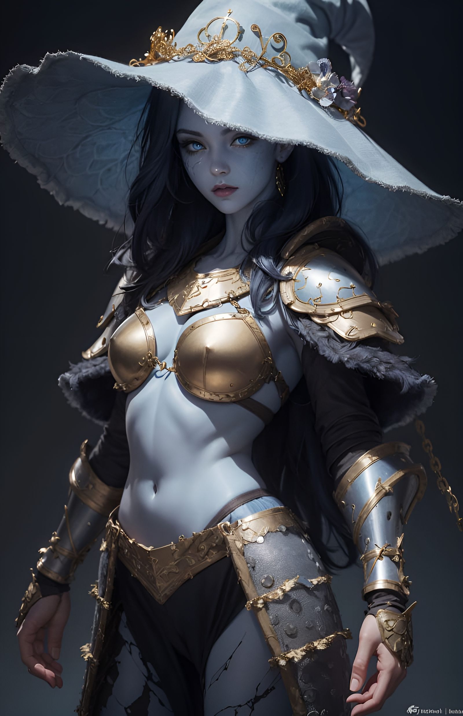 Ranni the Witch: AI-Generated Art