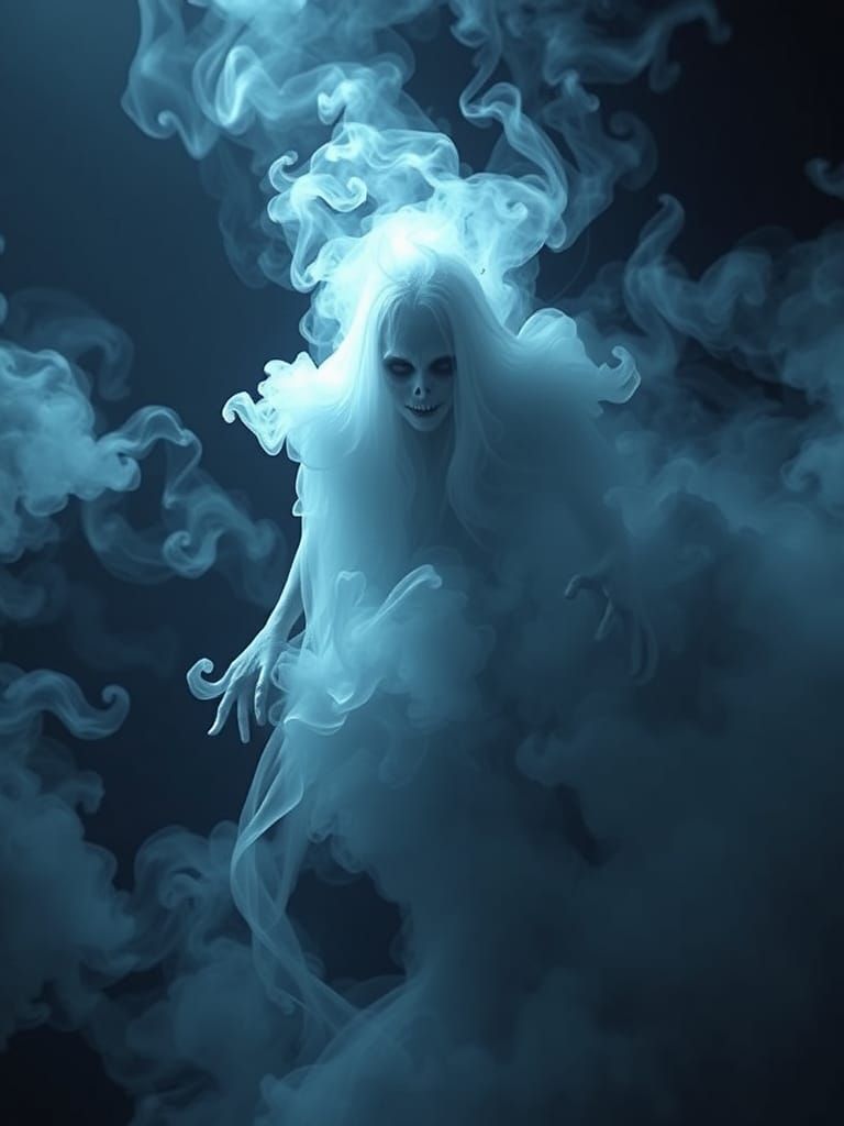 Spectral Entity Emerges from Volumetric Smoke