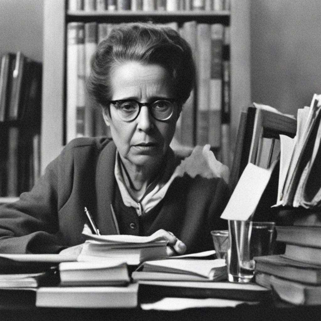 Hannah Arendt did not look like this