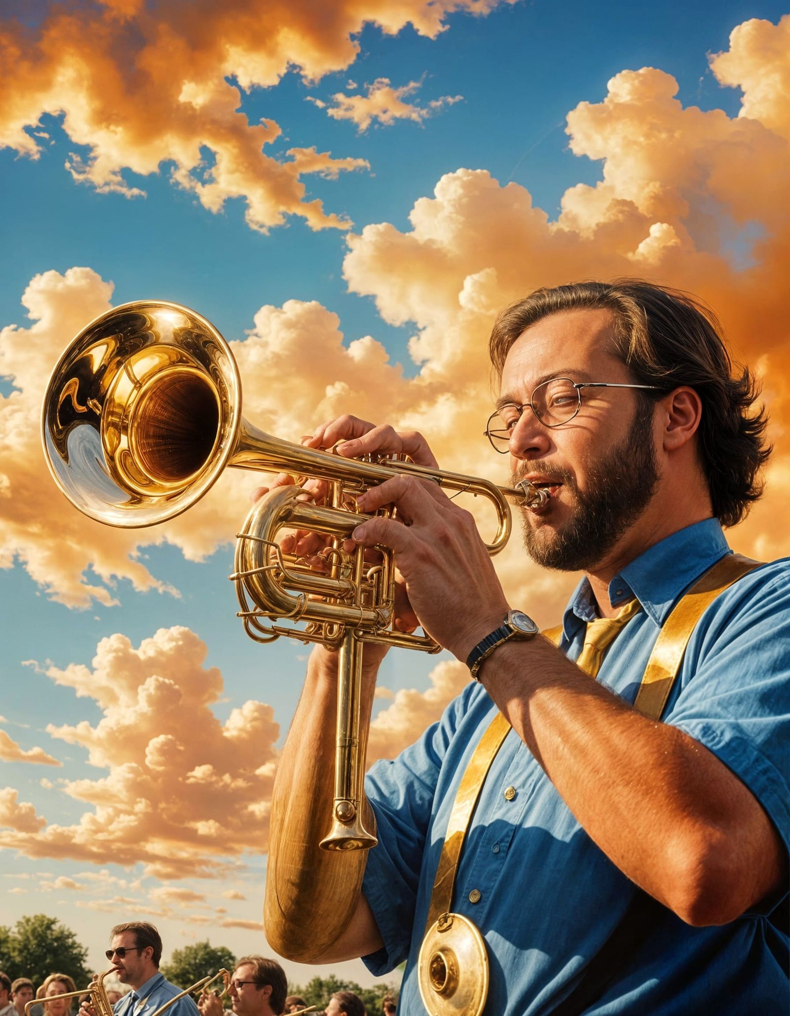 Chuck Mangione Flugelhorn Performance at Jazz Festival