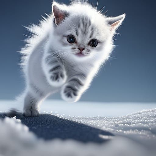 Pygmy Kitty with 3 legs