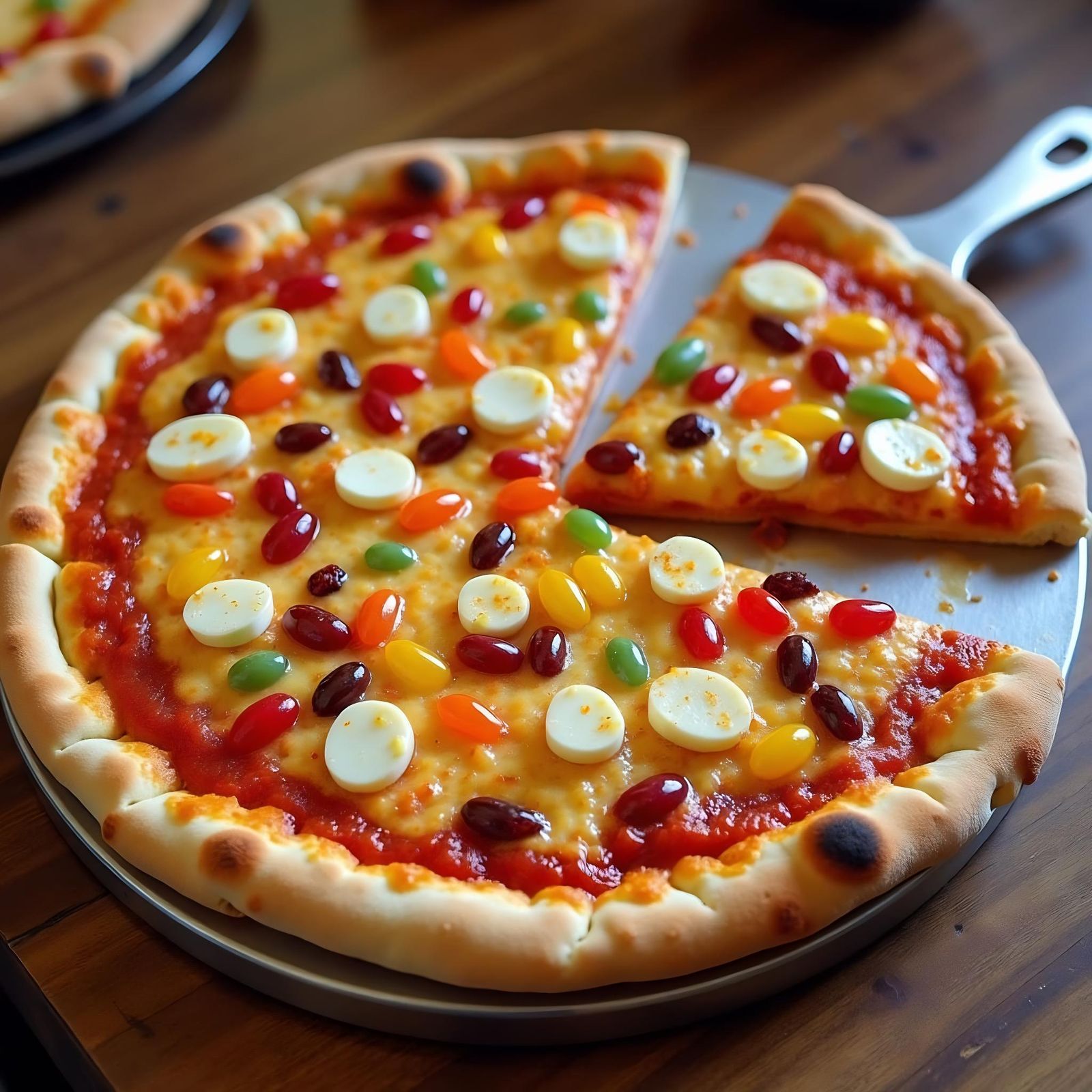 Gross Pizza Challenge: Jelly Beans, Eggs, and Mustard