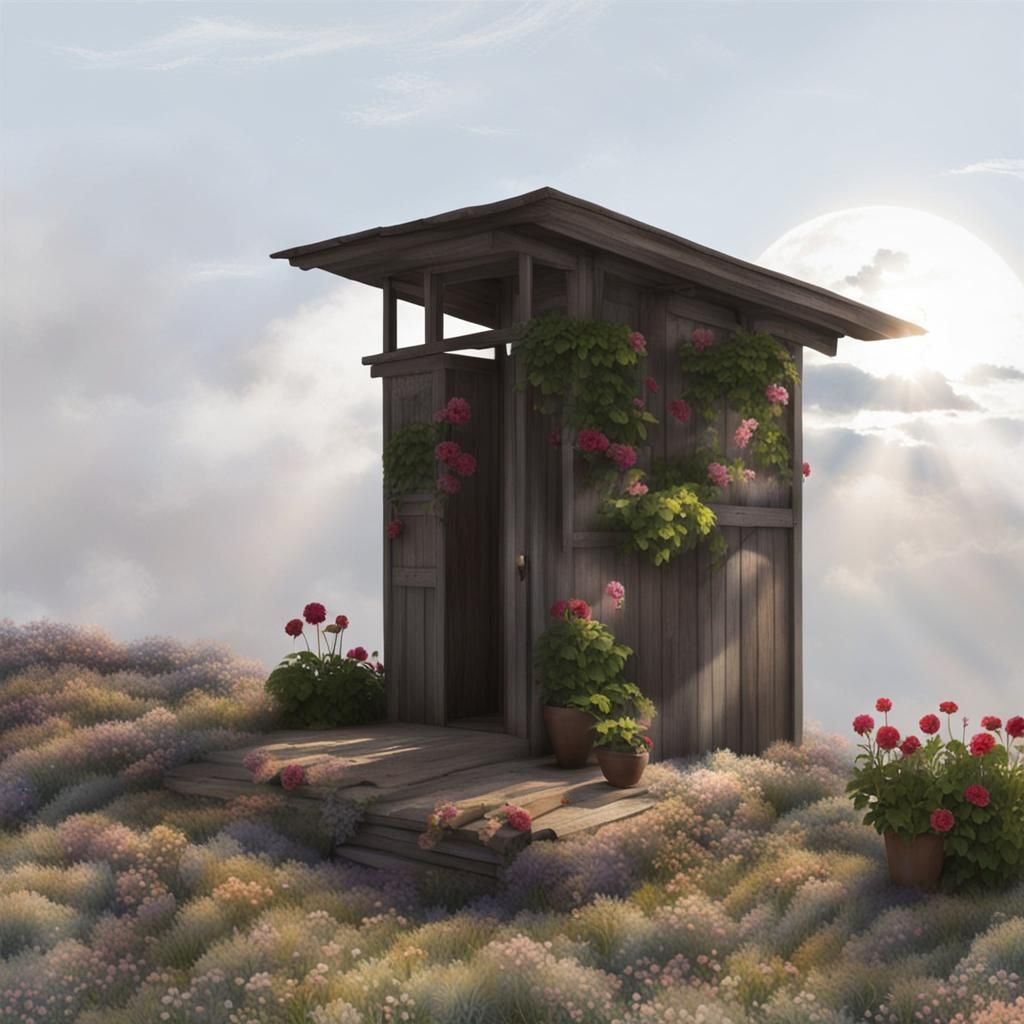 Sunlit Flowers in Full Bloom