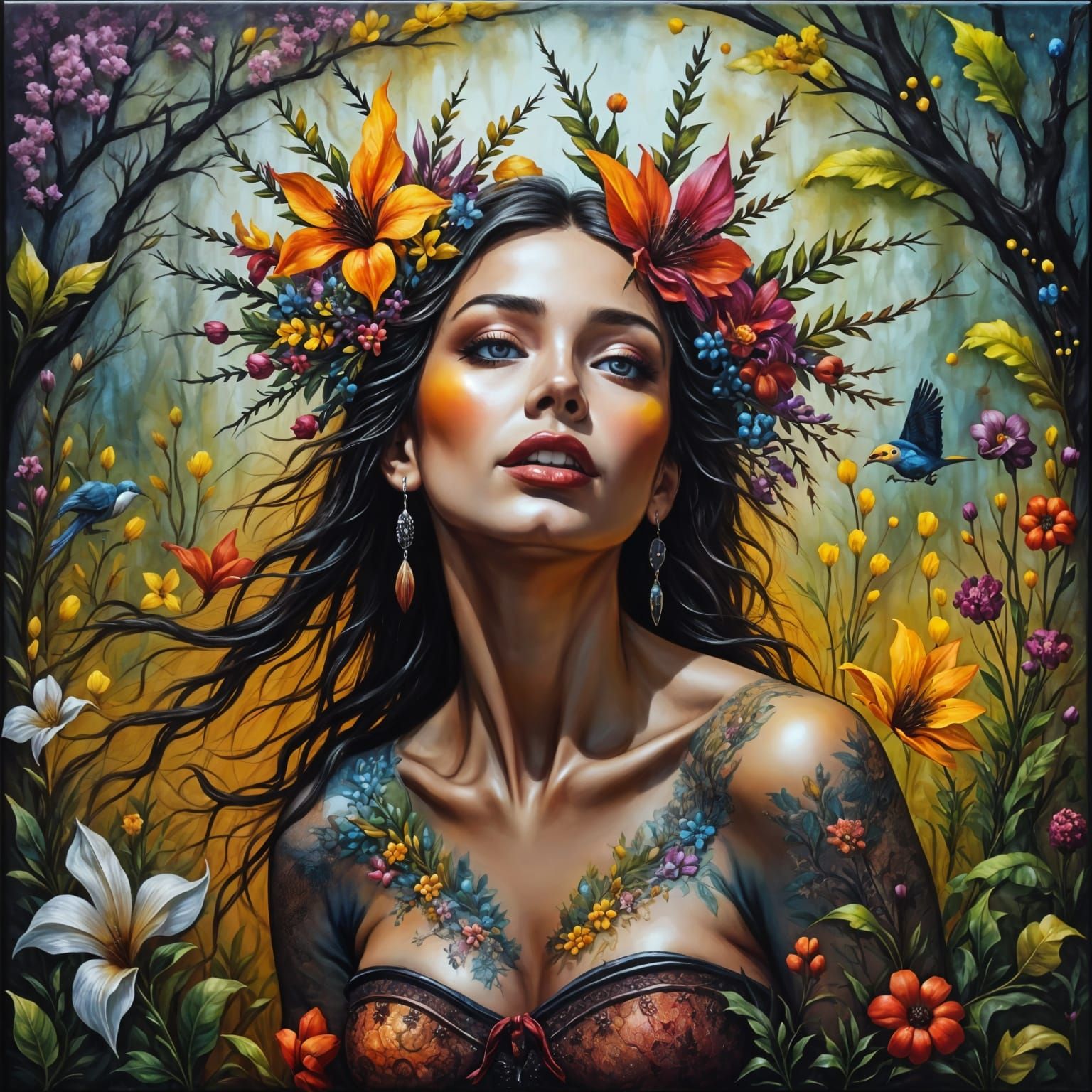 Abstract Image Generated From Single Word Prompt