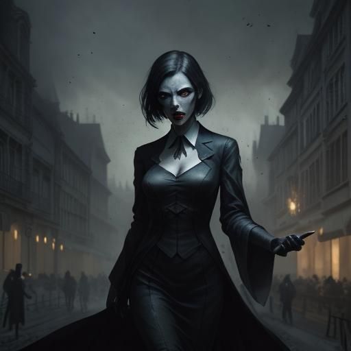 Ghosts Throwing a Party in Sinister Style