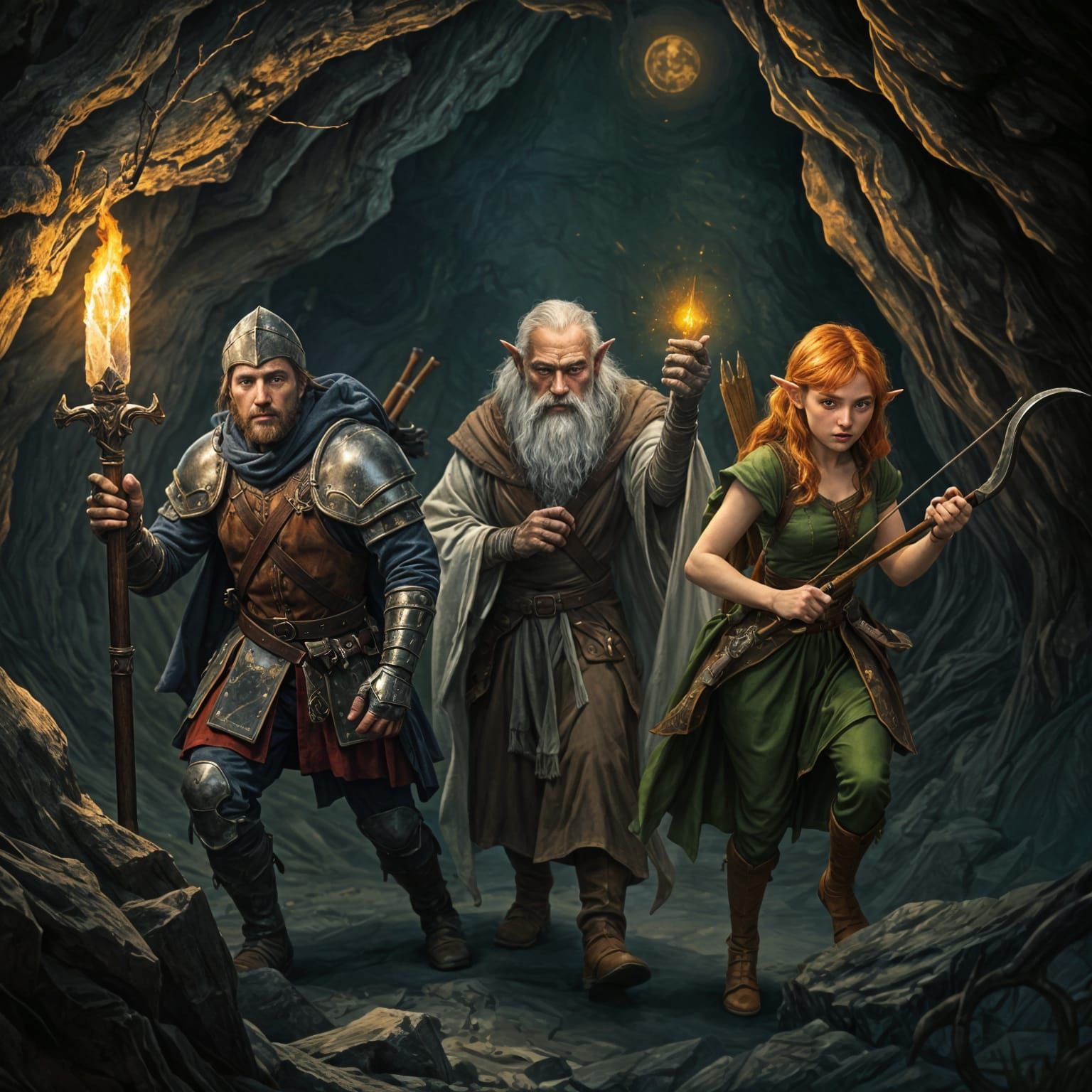 Medieval Heroes Embark on Quest for Dragon's Treasure