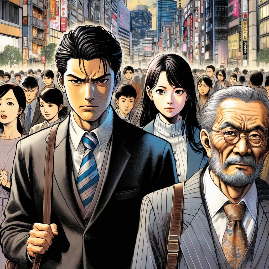 Here is an image related to the description: Seinen is a Jap...