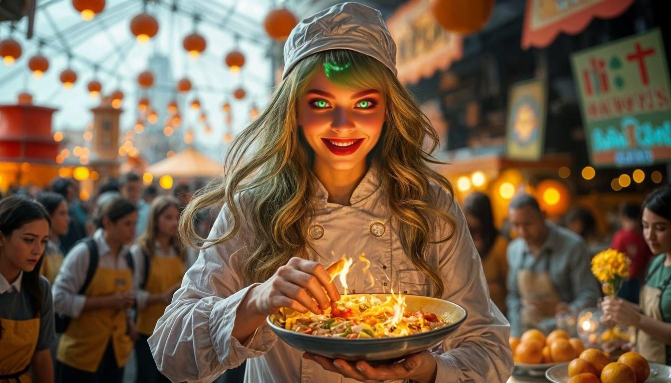 Electric Chef Creates Magical Meals