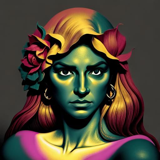 Dramatic Chiaroscuro Light and Shadow Study