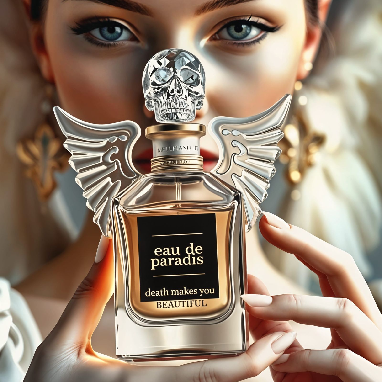 Ethereal Beauty in Luxurious Elegance