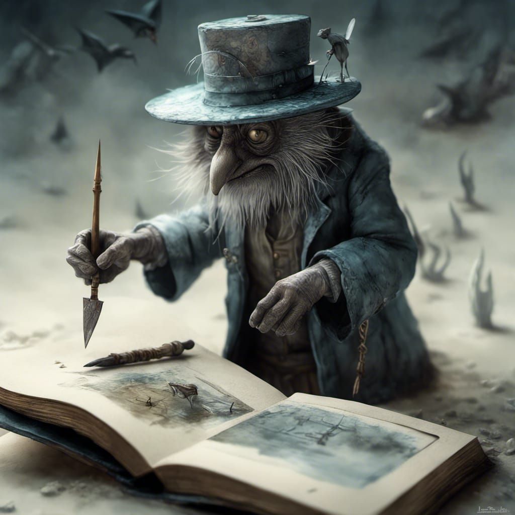 Searching for Meaning: Exquisite 3D Digital Art