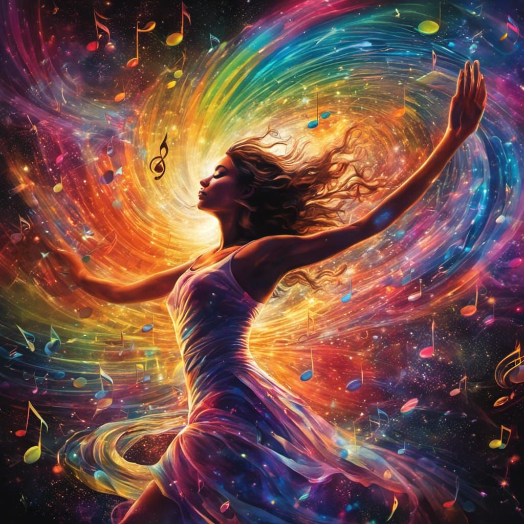 Feeling the uplifting spirit of music