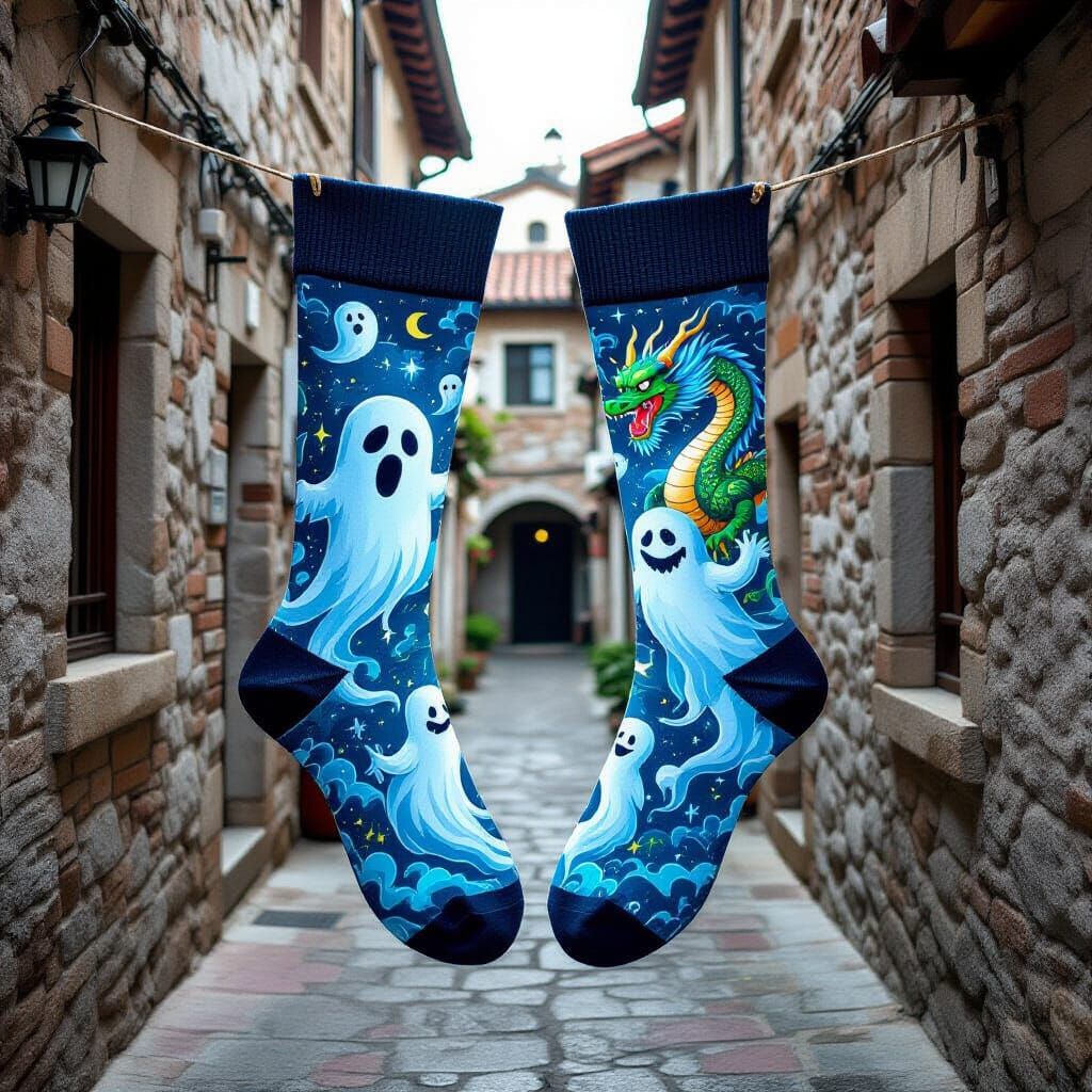 Ghosts and Dragons in a Narrow Alley