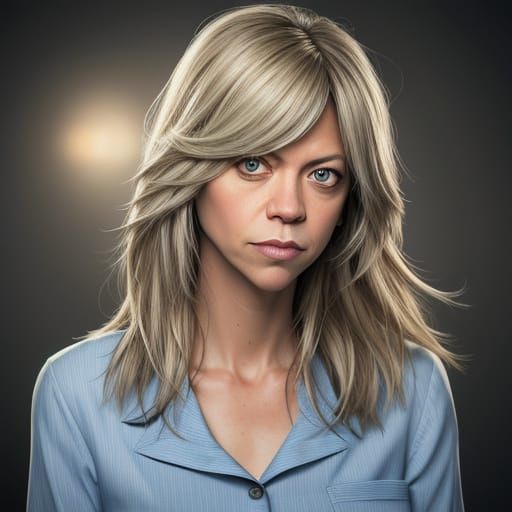 Celebrity Portrait in Professional Studio Lighting