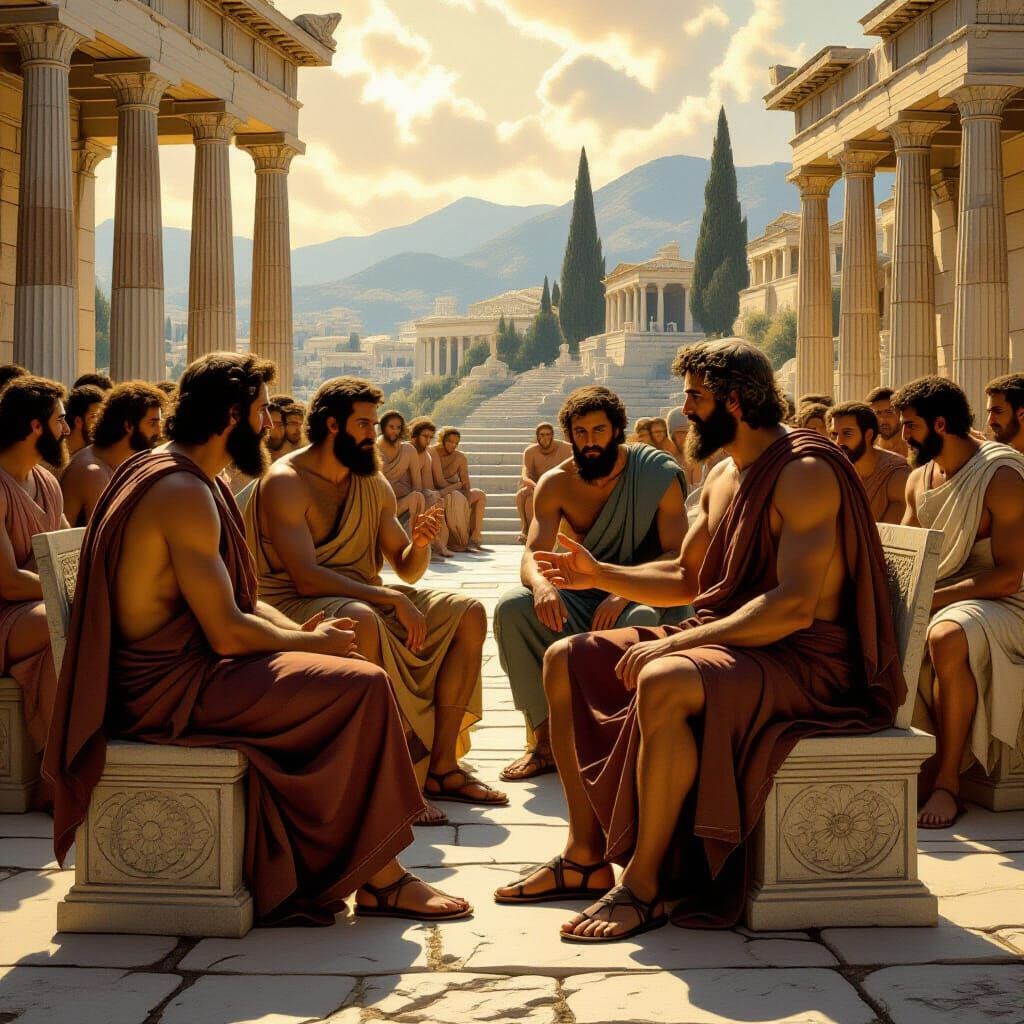 Philosopher's Discourse in Ancient Greece