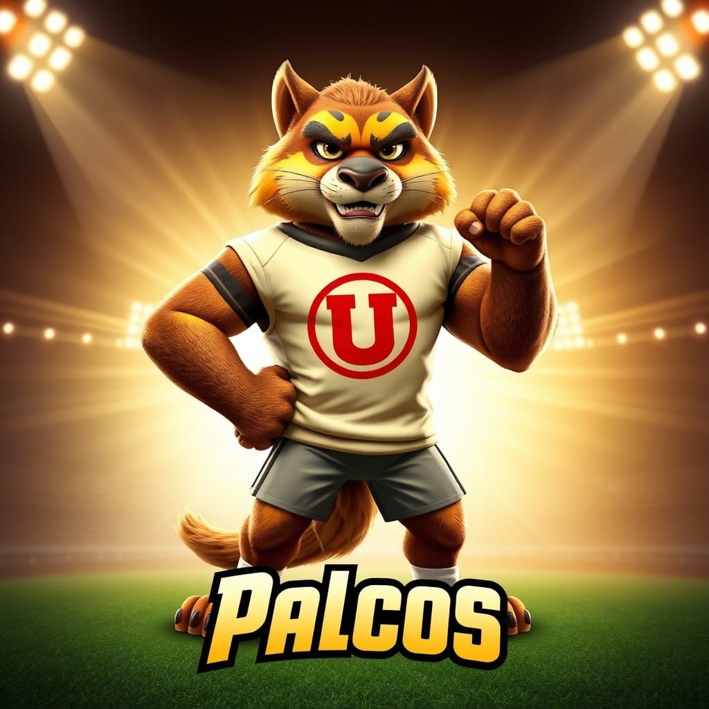 Fierce Garrita Mascot Artwork in 3D Digital Art Style