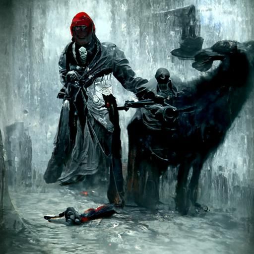 The Last Assassin: A Horror Illustration