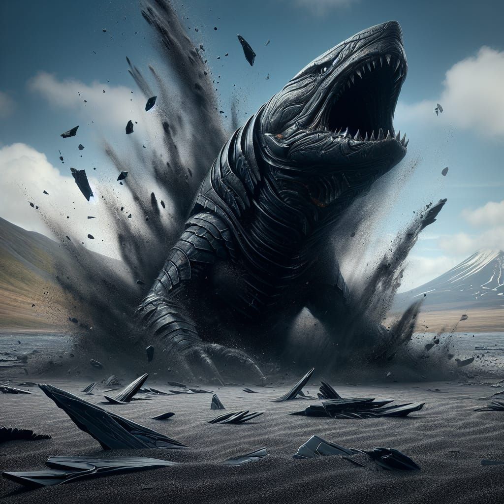 Armored Desert Leviathan Unleashes Terror