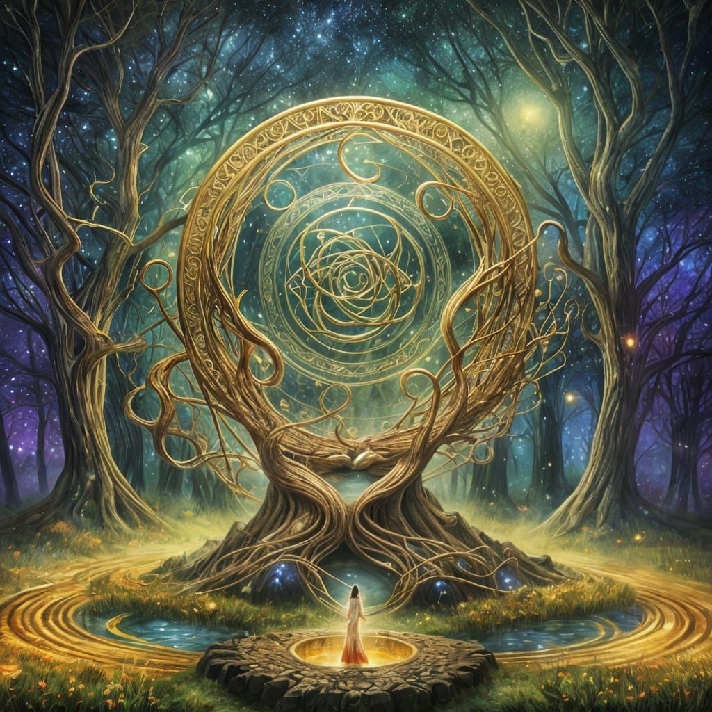 Aisling Portrait Generated by AI