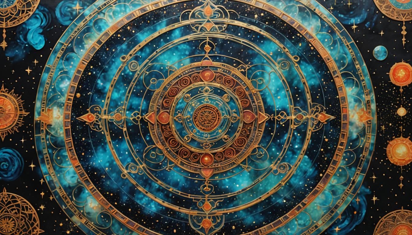 Bioluminescent Resin Art: Inner Stillness with Sacred Geomet...