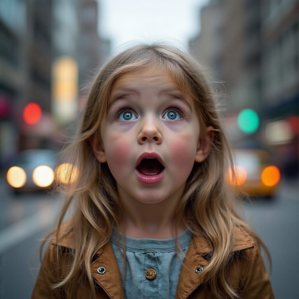 Girl's First Big City Experience: Portrait Photography